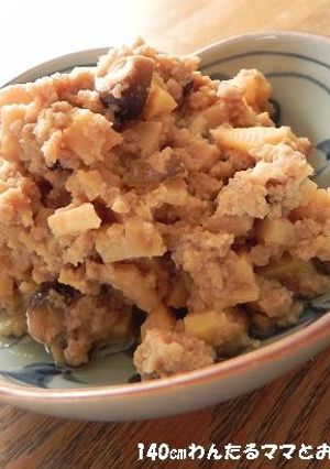 電子レンジで簡単★肉味噌-レシピのメイン写真