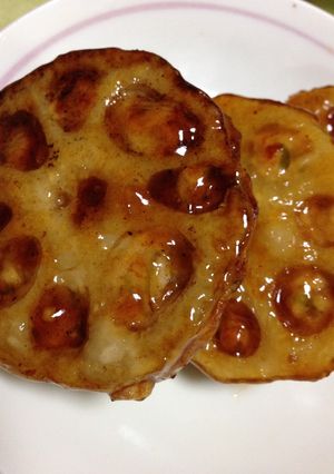 れんこんつくね焼き-レシピのメイン写真