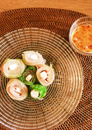 生ハムとクリームチーズの白菜巻-レシピのメイン写真