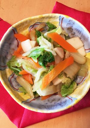 白菜と人参大根のポン酢和え-レシピのメイン写真