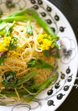 プチヴェールとオータムポエムのパスタ-レシピのメイン写真