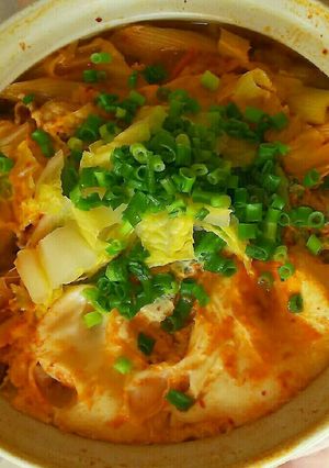 キムチ鍋焼うどん-レシピのメイン写真