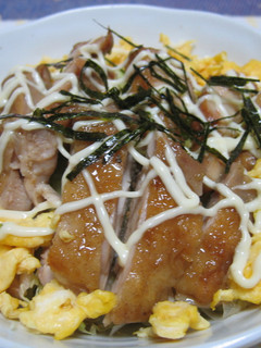 簡単!和風とりマヨ丼-レシピのメイン写真