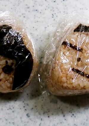 似顔絵おにぎり-レシピのメイン写真