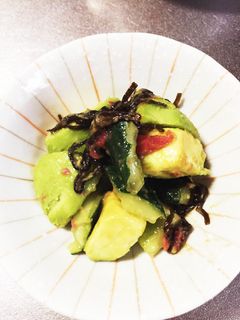 アボカドと塩昆布のサッパリ和え-レシピのメイン写真