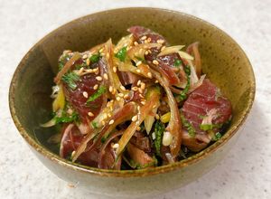 かつおのたたきの香味野菜塩ダレ和え-レシピのメイン写真
