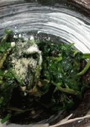 ほうれん草のチーズがらめ-レシピのメイン写真