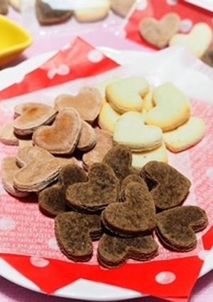 小麦粉なし卵なし♪犬用もちもちクッキー☆-レシピのメイン写真