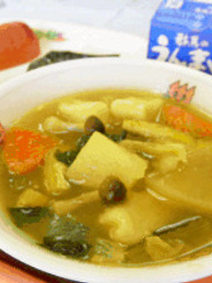 体ポカポカ!給食で人気のカレーすいとん-レシピのメイン写真