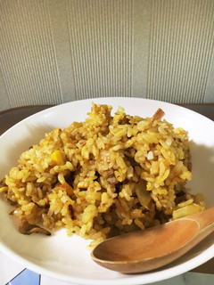 簡単☆冷ご飯でカレーピラフ-レシピのメイン写真