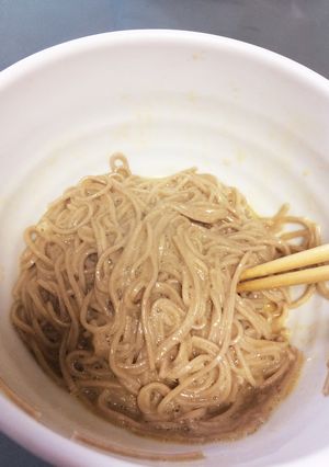 ズボラ飯!釜玉そば☆-レシピのメイン写真