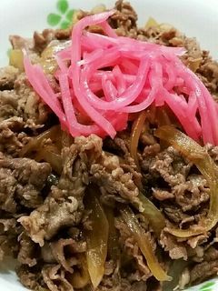 簡単❤我が家の定番牛丼♪-レシピのメイン写真