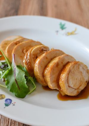 鶏むね肉のチャーシュー【作りおき】-レシピのメイン写真