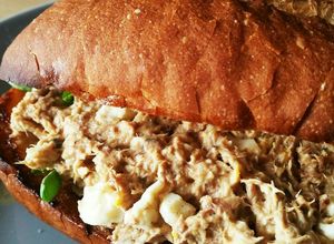 簡単ランチ☆さば味噌缶サンド☆おにぎり可-レシピのメイン写真