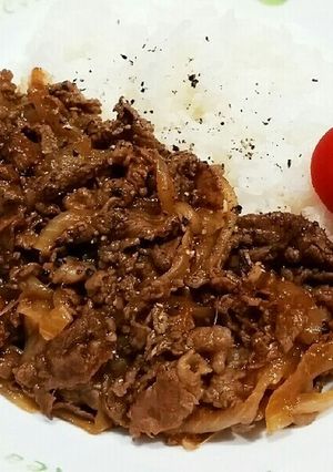 家にある調味料で❤簡単ハッシュドビーフ風-レシピのメイン写真
