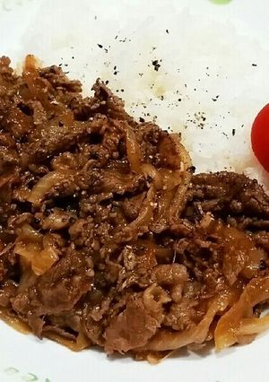 家にある調味料で❤簡単ハッシュドビーフ風-レシピのメイン写真