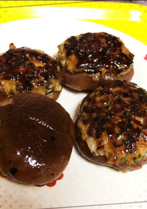 余った餃子のタネでリメイク肉詰め！！-レシピのメイン写真
