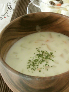 野菜の豆乳スープ-レシピのメイン写真