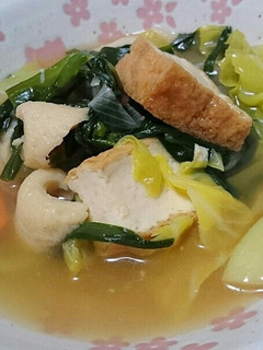 厚揚げとキャベツ◎和風あん-レシピのメイン写真