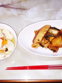 鶏のつみれ汁と鯛のあら炊き-レシピのメイン写真