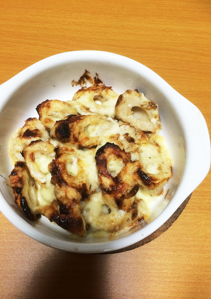 ちくわのおかかマヨチー焼き-レシピのメイン写真