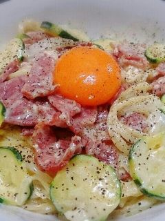 カルボナーラ風!簡単クリームパスタ☆-レシピのメイン写真