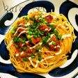 焼き鳥缶で簡単♡照り焼きチキンマヨパスタ