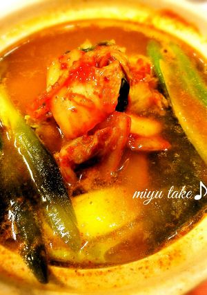 キムチ味(チゲ風)豆腐♪-レシピのメイン写真