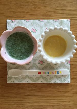 ゴックン期とうもろこしと麩のミルクスープ-レシピのメイン写真
