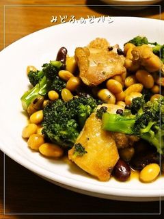 鶏肉とお豆のうま煮✿山椒風味-レシピのメイン写真