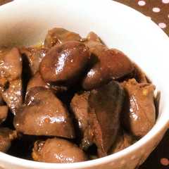 รูปของ 鶏レバー・ハツの甘露煮☆（生姜甘辛煮）
