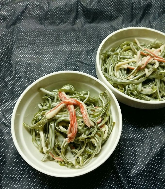 切り昆布のわさマヨサラダ-レシピのメイン写真