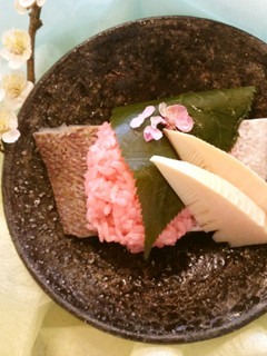 桜鯛の道明寺蒸し-レシピのメイン写真