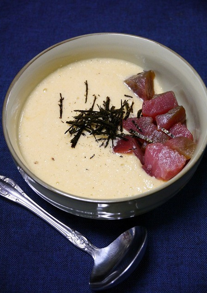 だれでも簡単！基本のマグロの山かけ-レシピのメイン写真