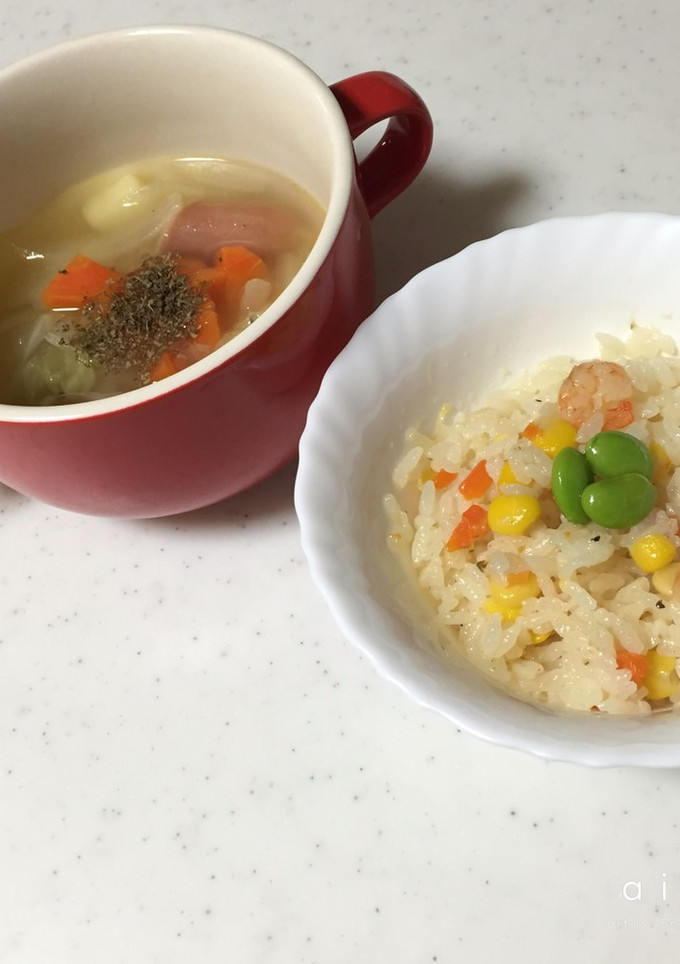 炊飯器で簡単ピラフ-レシピのメイン写真