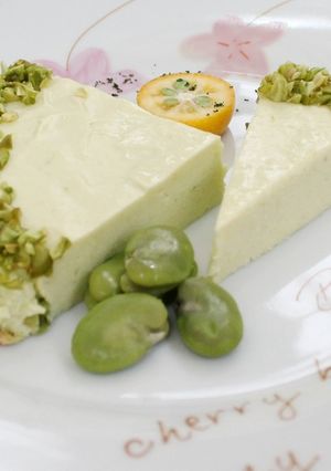 そら豆のチーズケーキ-レシピのメイン写真