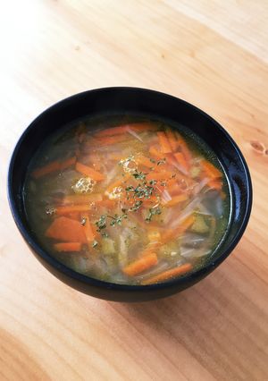 コンソメ野菜スープ☆圧力鍋-レシピのメイン写真