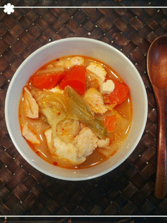 具だくさん♪食べるチゲスープ♪-レシピのメイン写真