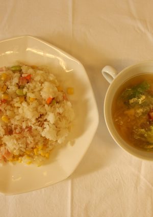 えだまめコーンピラフ-レシピのメイン写真