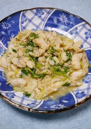 簡単！タラとネギの味噌炒め-レシピのメイン写真