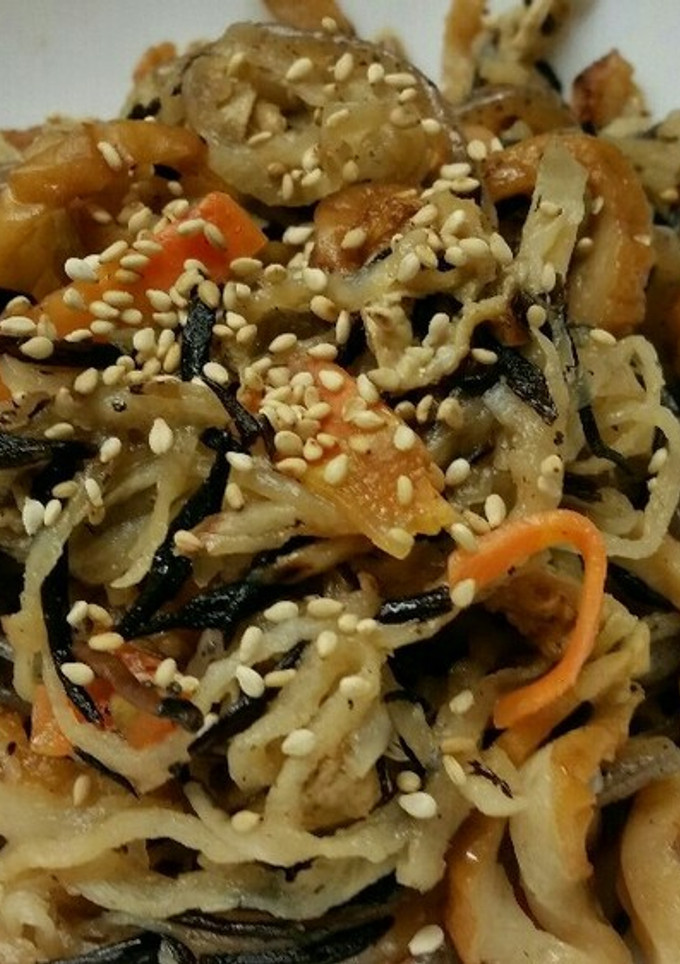 切り干し大根&ひじきの煮物-レシピのメイン写真