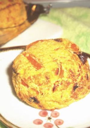 おから野菜でノン3オレンジン焼き饅頭-レシピのメイン写真