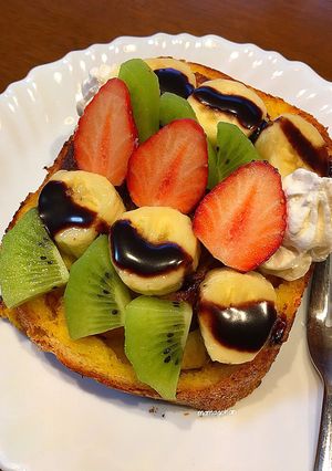 パン耳のぐるぐるバナナフレンチトースト-レシピのメイン写真