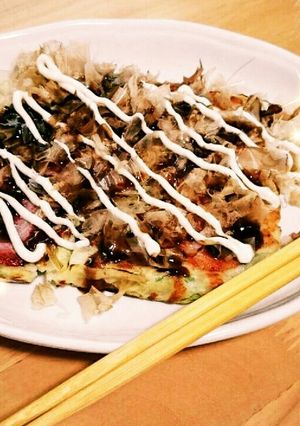 水なしでお好み焼き♪*゜-レシピのメイン写真