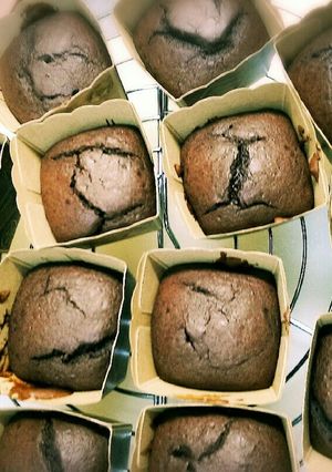 簡単カップケーキ。バレンタインにも♪-レシピのメイン写真