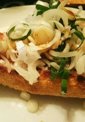 こんがり油揚げの七味ねぎのせ♪-レシピのメイン写真