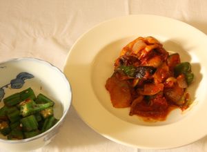 鶏肉のトマト煮こみラタトゥイユ風-レシピのメイン写真