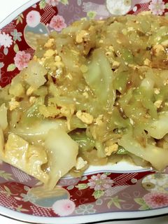 香味ペースト活用!あんかけキャベツ炒め-レシピのメイン写真