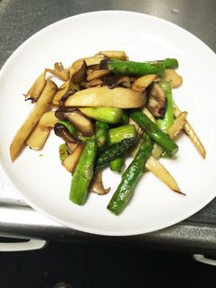 エリンギとアスパラのバター炒め-レシピのメイン写真