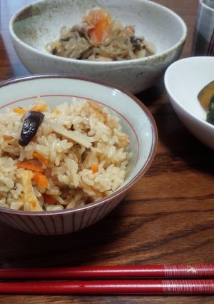 ごぼうの炊き込みご飯-レシピのメイン写真